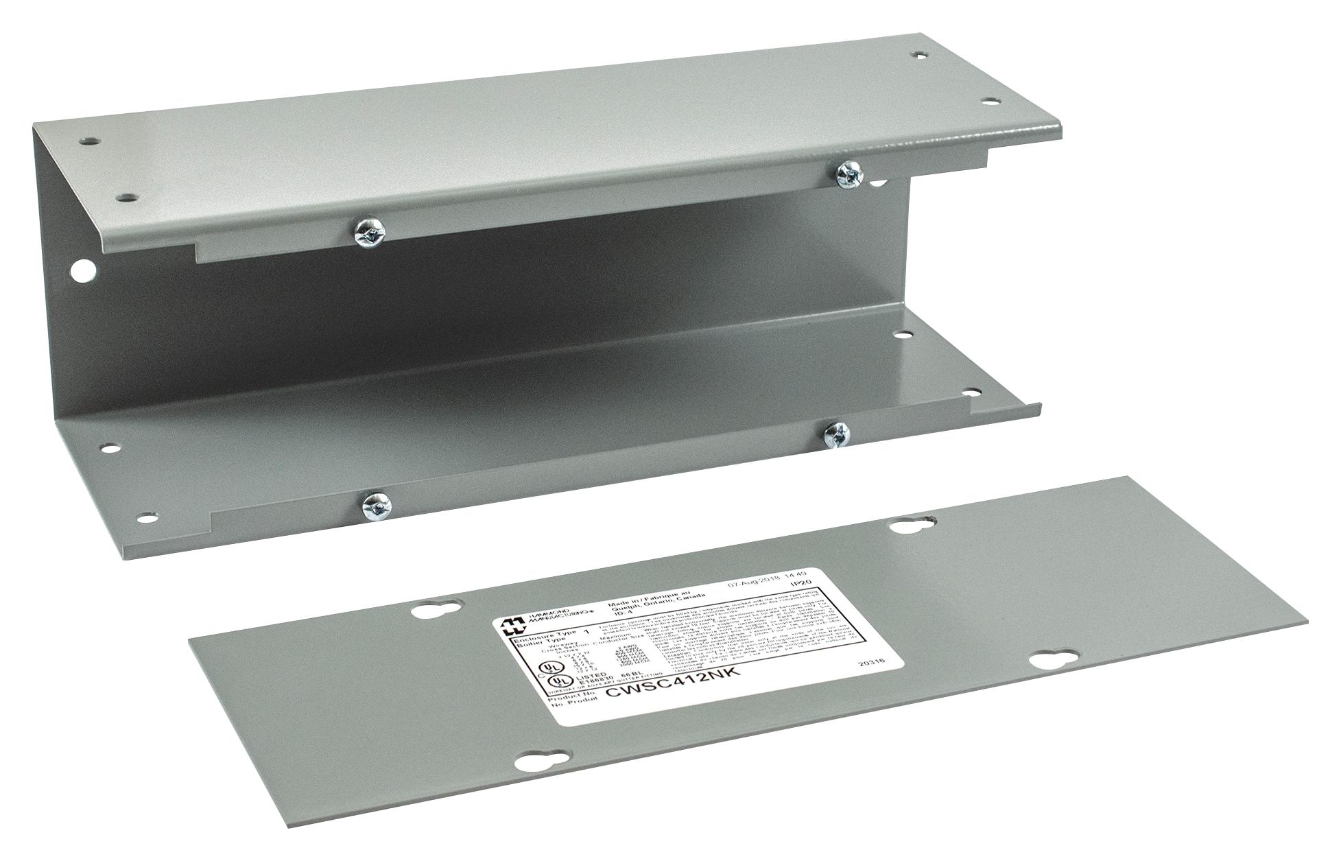 Buy Hammond CW Series Wireway Part Number CWSC412NK Online