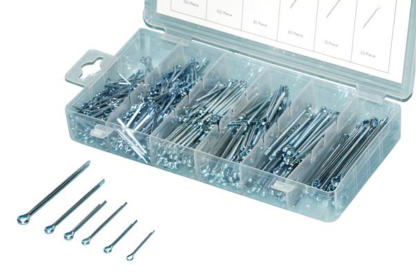Duratool 500PC – Reliable Cotter Pin Assortment for Industrial Applications