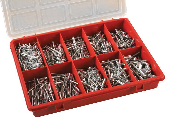 Duratool Series Rivet Set: 505PCS for Versatile Fastening - D01833