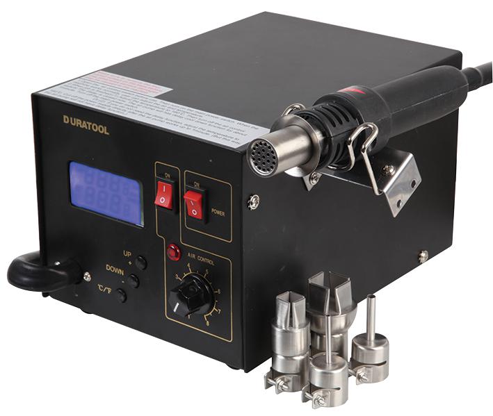 DURATOOL DO01841 – Reliable Hot Air SMD Rework Station for Industrial Applications