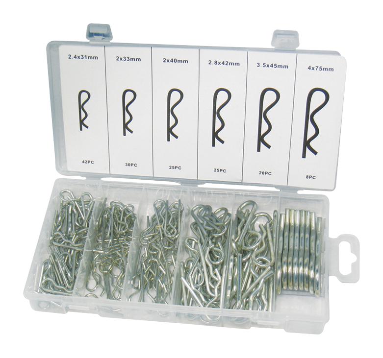 Duratool 150 Piece Hitch Pin Set – Reliable Fasteners for Industrial Applications