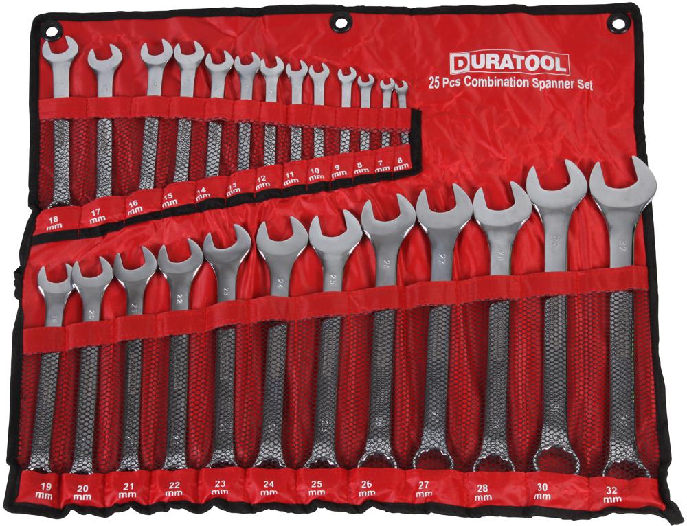 Duratool Series Combination Spanner Set: D03081
