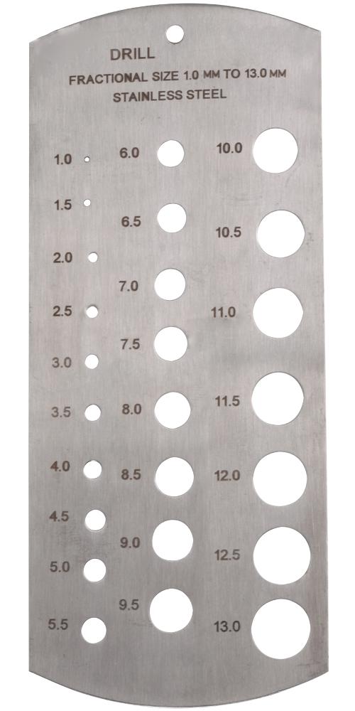 DURATOOL D03115 – Reliable Metric Drill Gauge for Industrial Applications