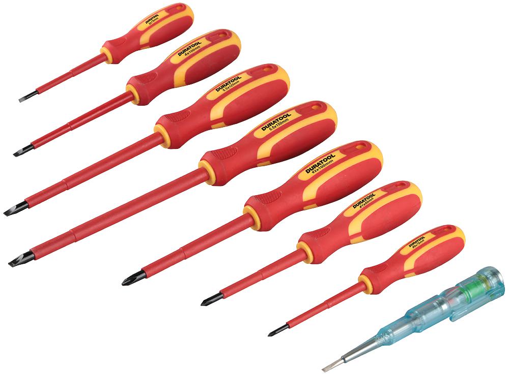 DURATOO D03298 – Reliable Insulated Screwdriver Set for Industrial Applications