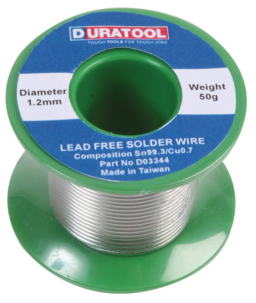 Buy DURATOOL Lead Free Solder Wire Part Number D03344 Online