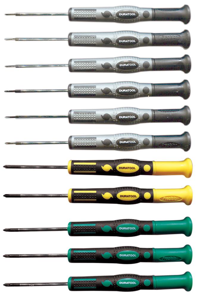 Duratool D03447 – Reliable Precision Screwdriver Set for Electronic Repair