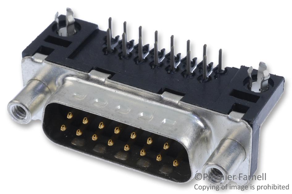 Buy FCI D-Subminiature Connectors Part Number D15P33E4GV00LF Online