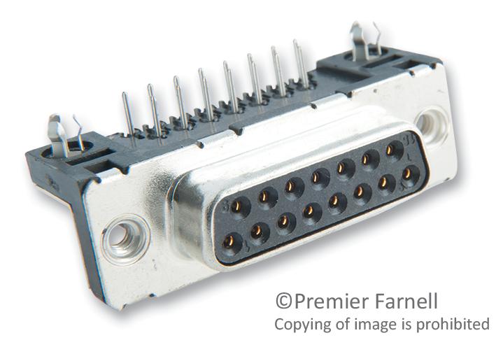 FCl Series DP D-Sub Female Socket: D15S33E4GX00LF