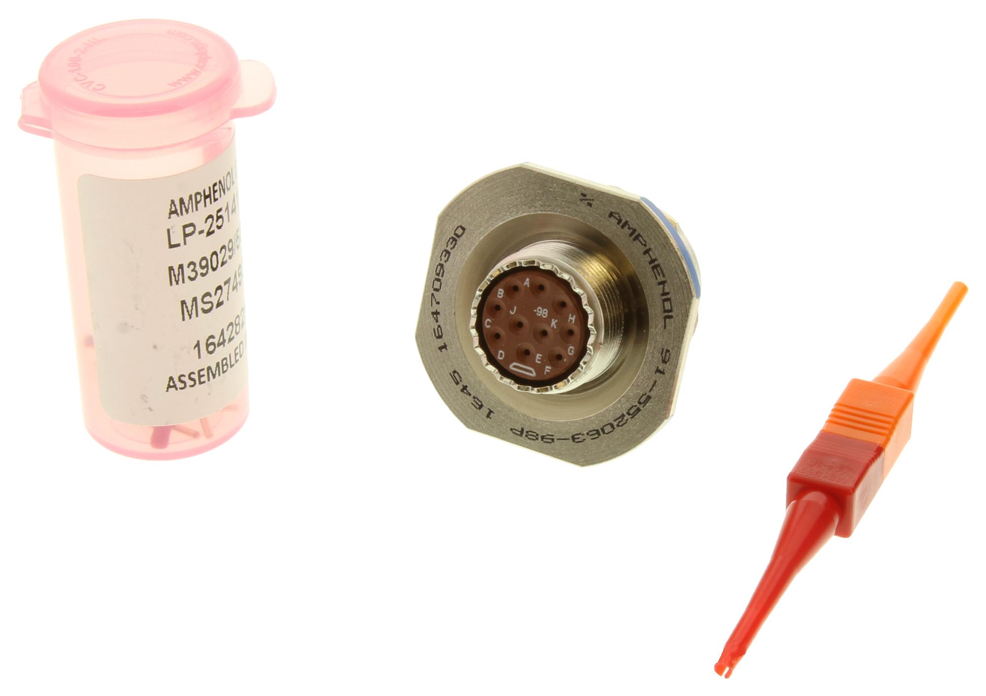 Amphenol D38999/24FC98PN – Reliable MIL-DTL-38999 Series III for Industrial Applications