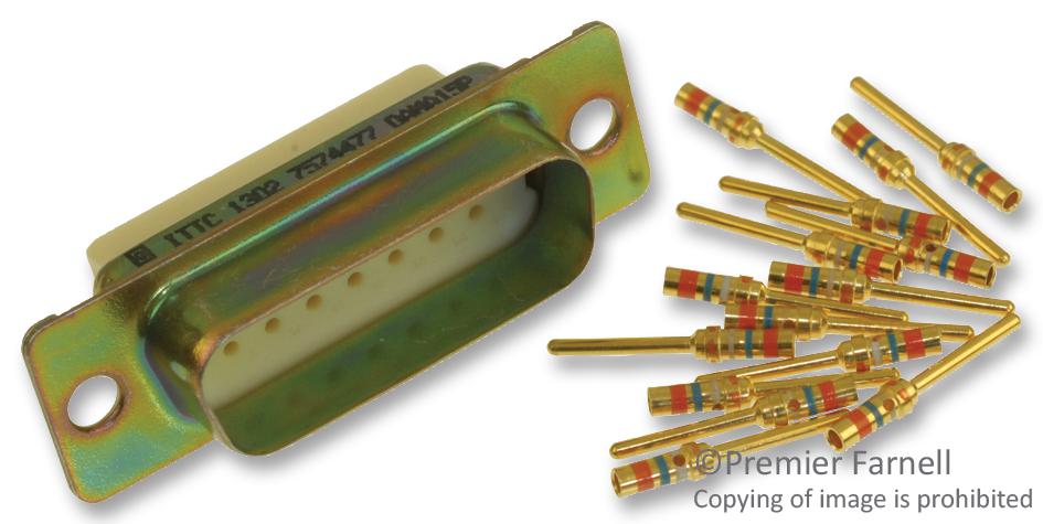 Buy Cannon D-Sub Connector Part Number DAMA15P Online