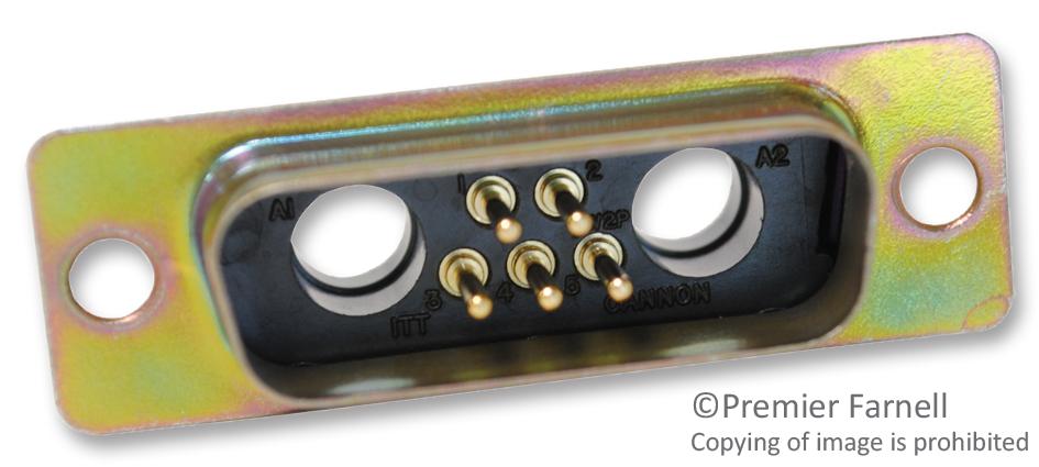 Cannon DAMM7W2P – Reliable D-Sub Connector for Industrial Applications