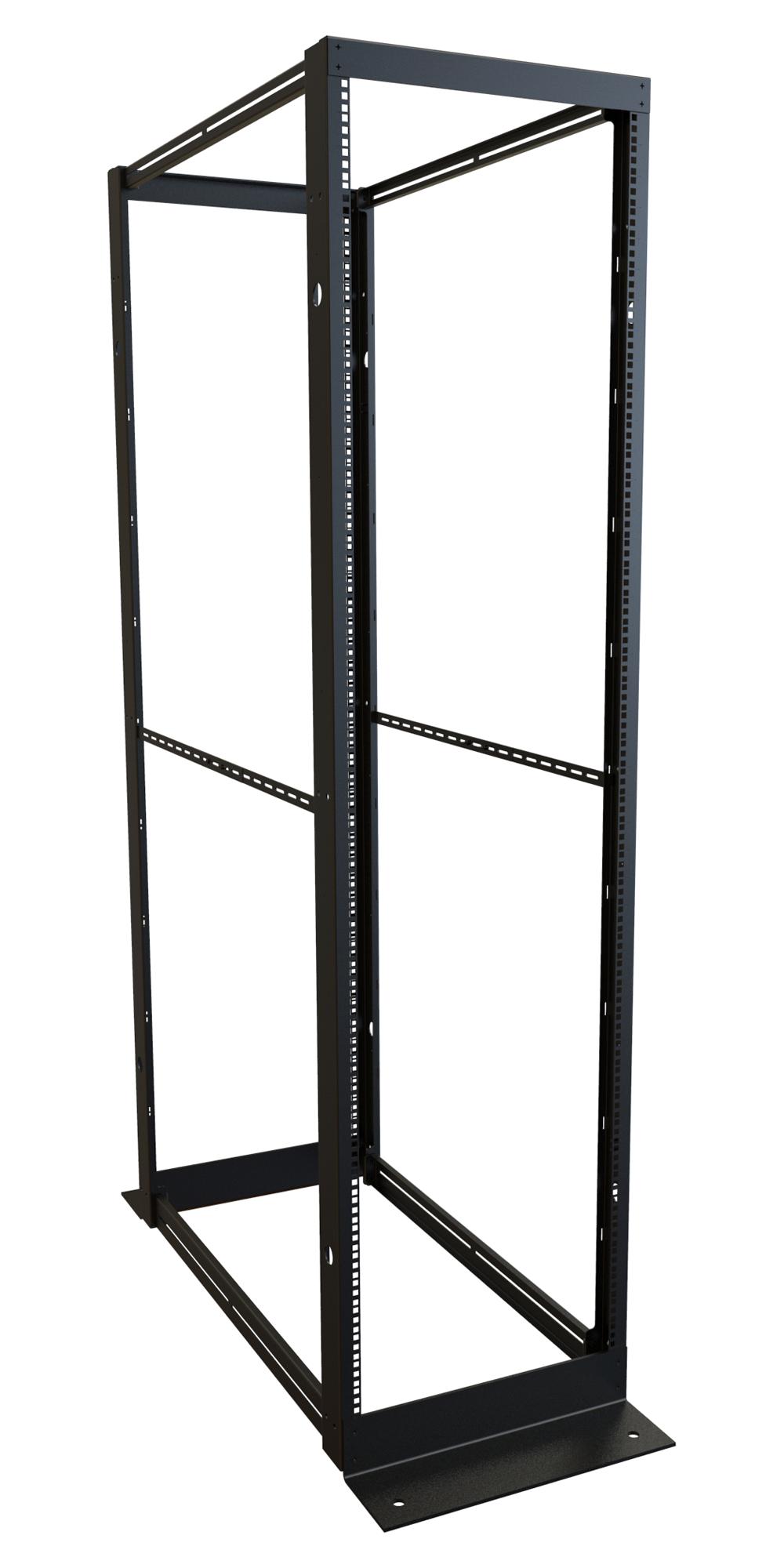 Hammond Series DC4R 4-Post Open Frame Rack: DC4R4442F