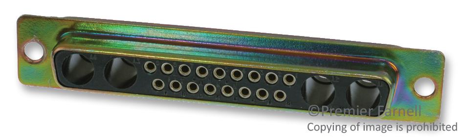 Cannon Series COMBO D D-Sub Connector: DCM21WA4S