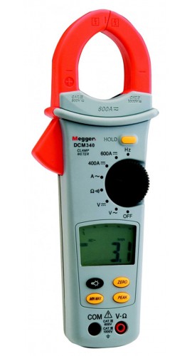 Megger DCM340 – Reliable Digital Clampmeter for Industrial Applications