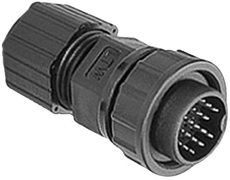 Amphenol Series Macro Size IP67 Connector: DD18PMFPLS7001