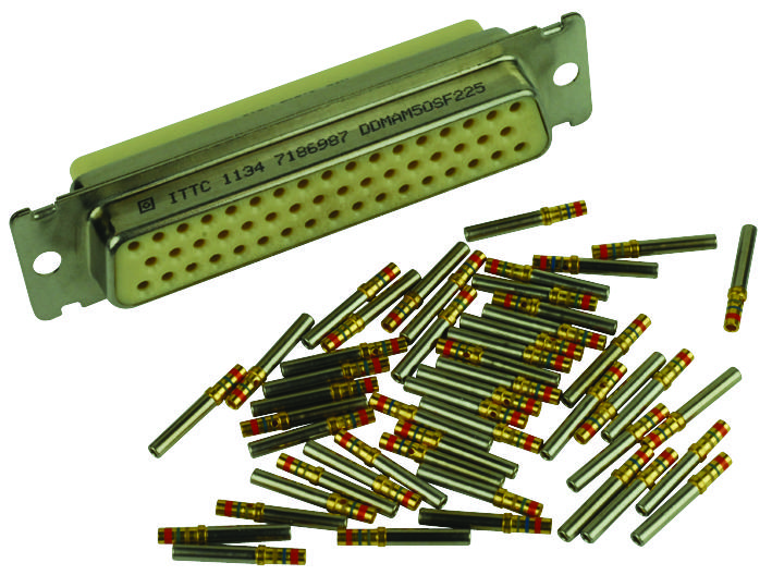 Cannon DDMAM50SF225 – Reliable D-Sub Connector for Industrial Applications