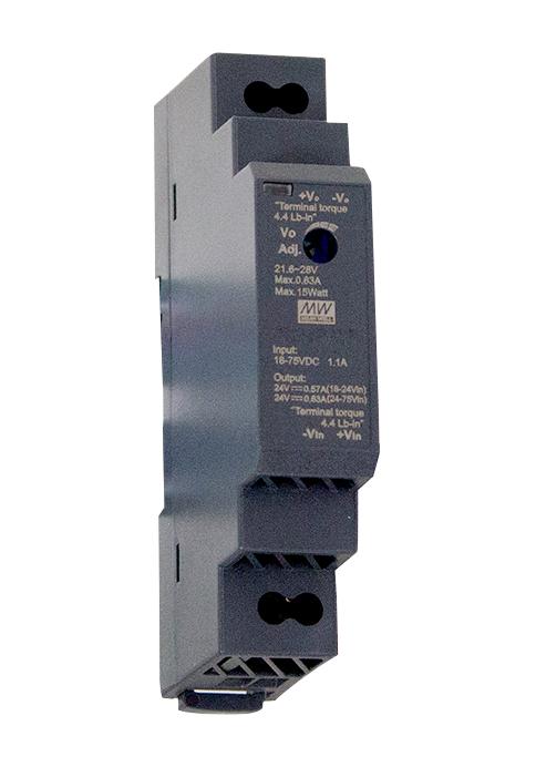 Mean Well Series DDR-15 15W DIN Rail DC-DC Converter: DDR15G5