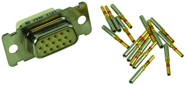 Cannon DEMAM15SF225 – Reliable D-Sub Connectors for Industrial Applications