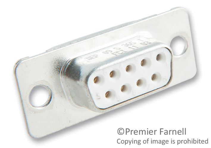 Buy Industry Standard D-Subminiature Connectors Part Number DEP09S365TLF Online