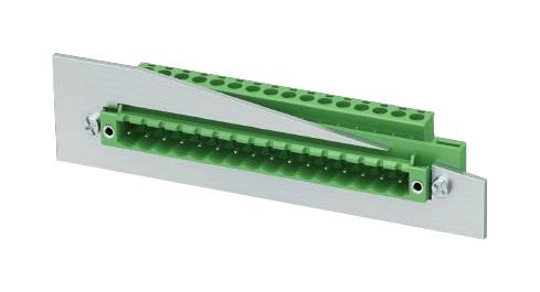 Phoenix Contact Series 16-Position Feed-through Connector: DFK-MSTB 2,5/16-STF-5,08-LR