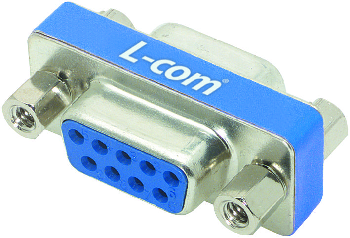 L-com DGB9F – Reliable Gender Changer for Industrial Applications