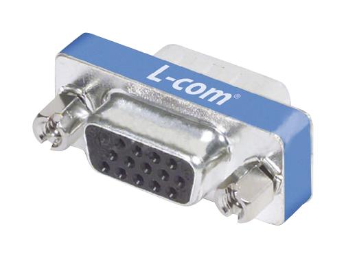 L-Com Series D-Sub 15-pin Female Connector: DGBV15F