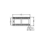 DILB20P-223TLF AMPHENOL ICC / FCI Dual In-Line Card Connector | myMectronic