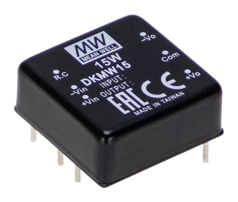 Mean Well DKMW15G15 – Reliable DC-DC Converter for Industrial Applications