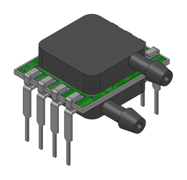 All Sensors DLVRL01DE1N – Reliable Digital Pressure Sensor for Industrial Applications