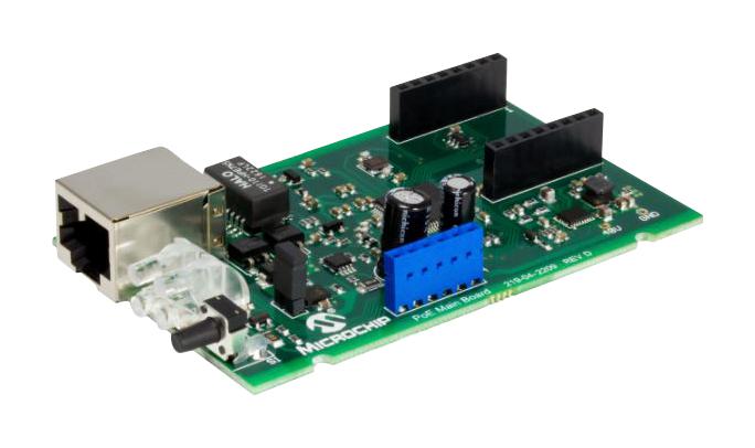 Microchip DM160230 – Reliable PoE Main Board for Industrial Applications