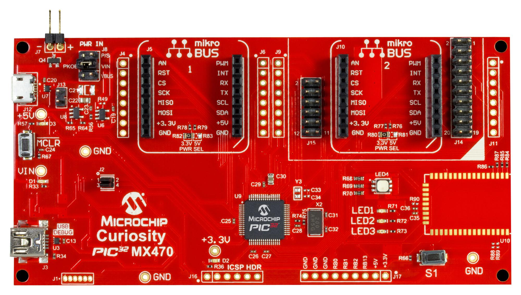 Microchip DM320103 – Reliable Embedded Development Board for Industrial Applications