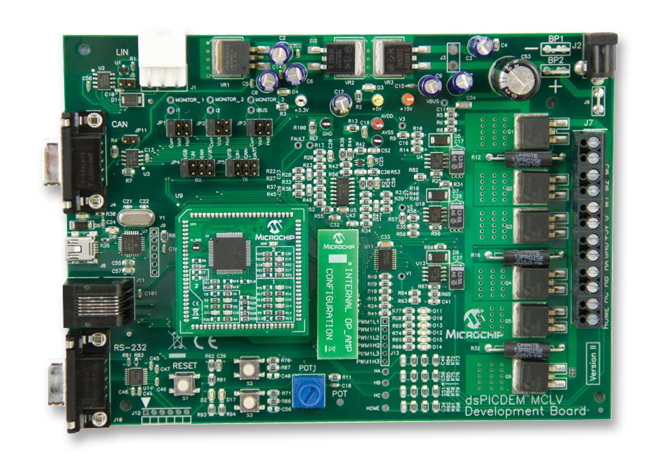 Microchip Series MCLV-2 Brushless DC Motor Control: DM3300212