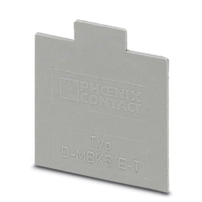 D-MBK 5/E-T PHOENIX CONTACT End Cover | myMectronic