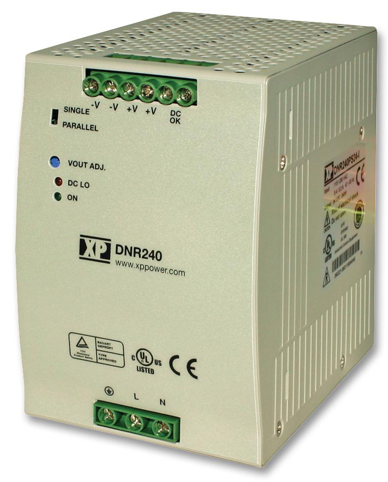 Power Supply Series DNR: Industrial 48V Power Supply Model DNR240PS48I