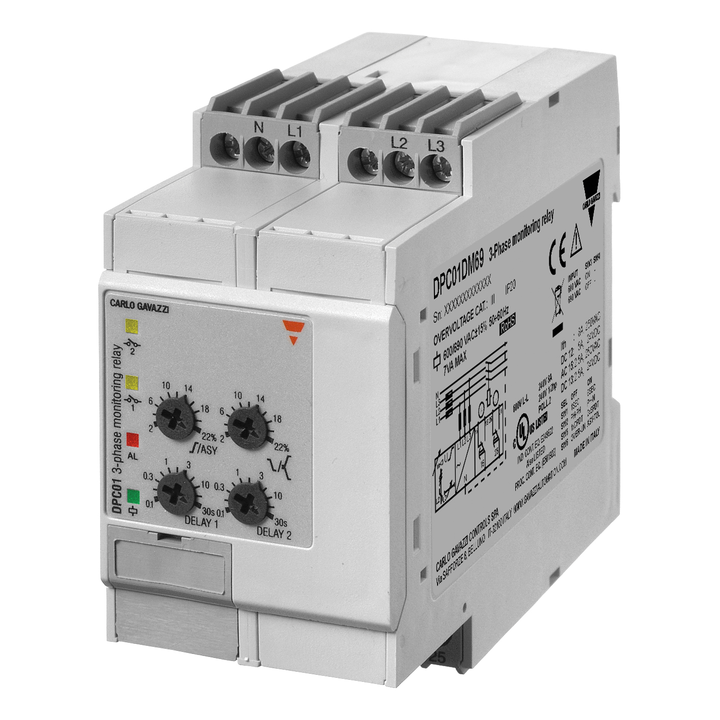 CARLO GAVAZZI DPC01DM44 image