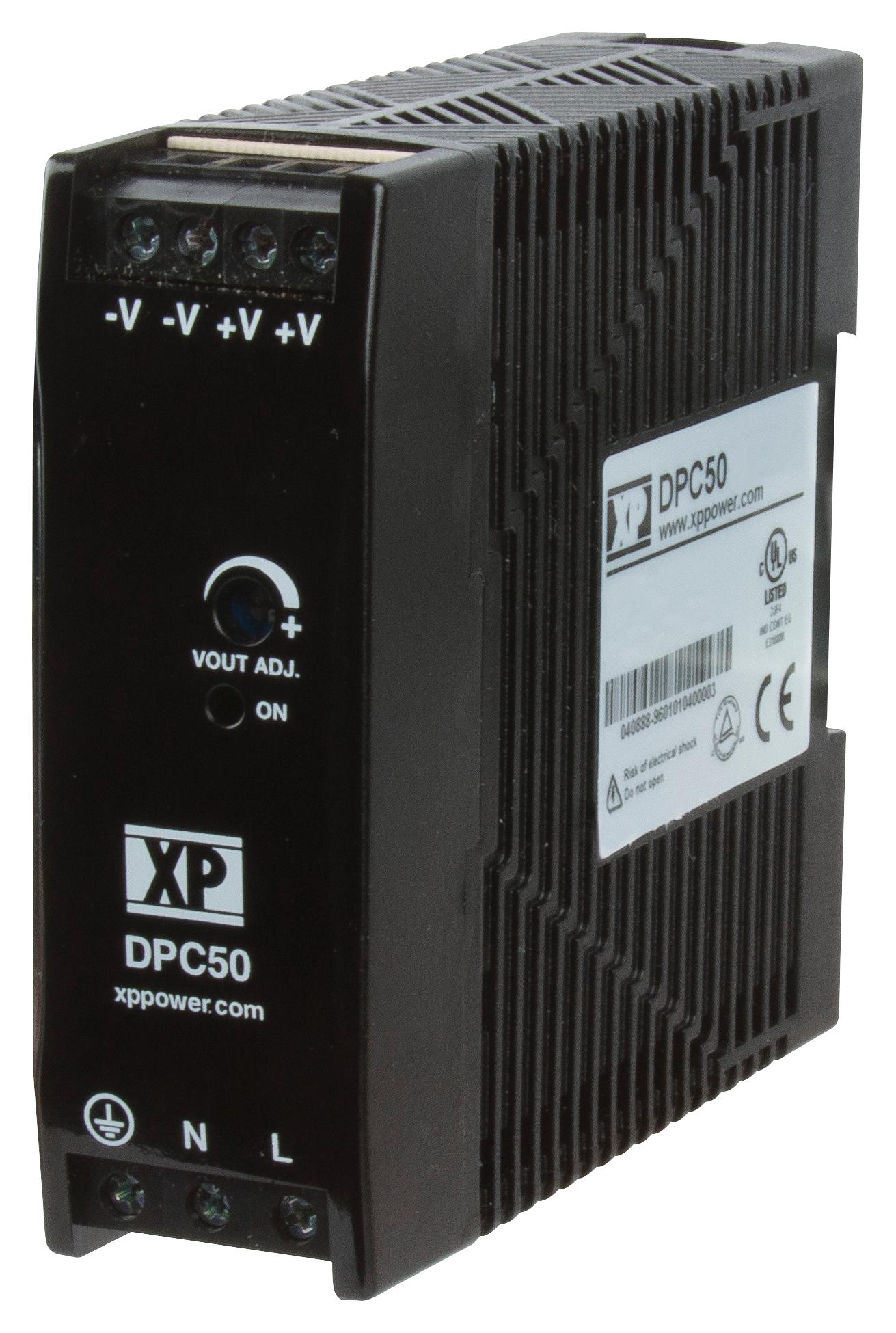 XP Power DPC50US12 – Reliable 12V Power Supply for Industrial Applications