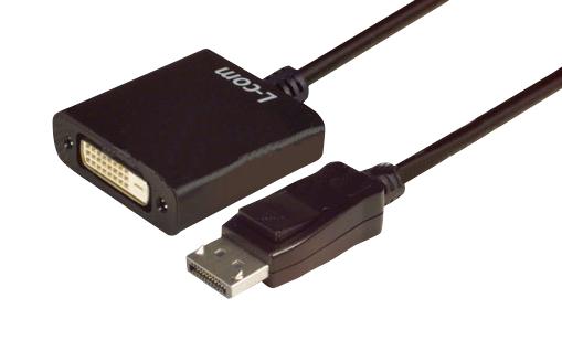 DP-DVI-CBL L-COM DisplayPort to DVI Cable | myMectronic