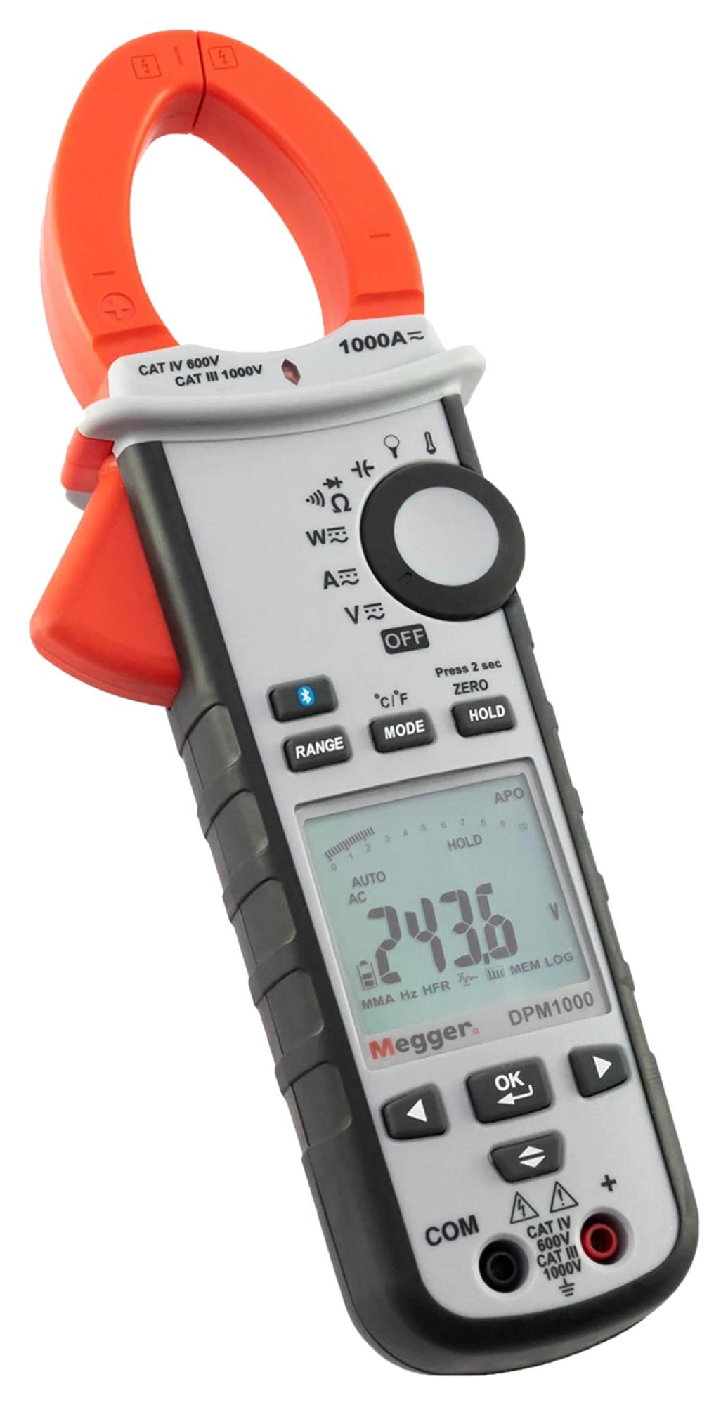 Megger Series DPM1000 Clamp Meter: DPM1000