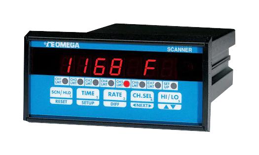 Omega DPS3207TC – Reliable Multi-Channel Process Scanner for Industrial Applications