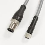 DR03GR100 Alpha Wire M12 to M8 Cordset | myMectronic