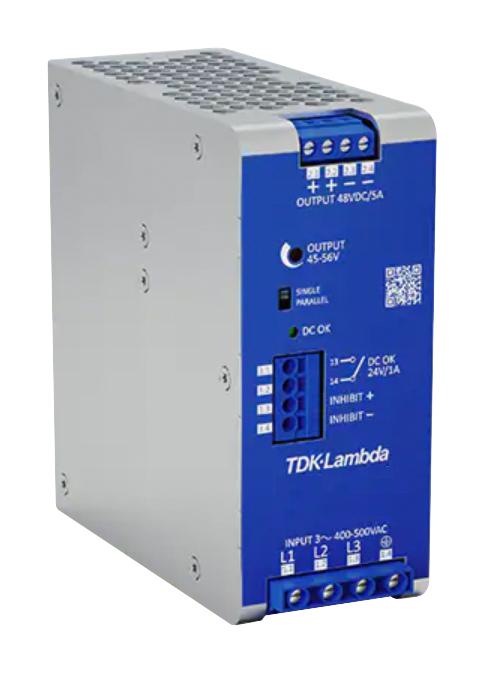 Buy TDK-Lambda Power Supply Part Number DRB120-24-3-A0 Online
