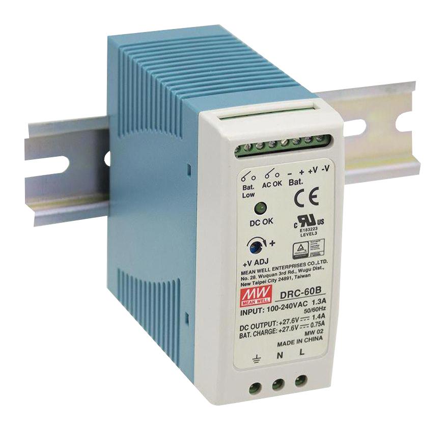 Mean Well DRC-60 U–Reliable Power Supply for Industrial Applications