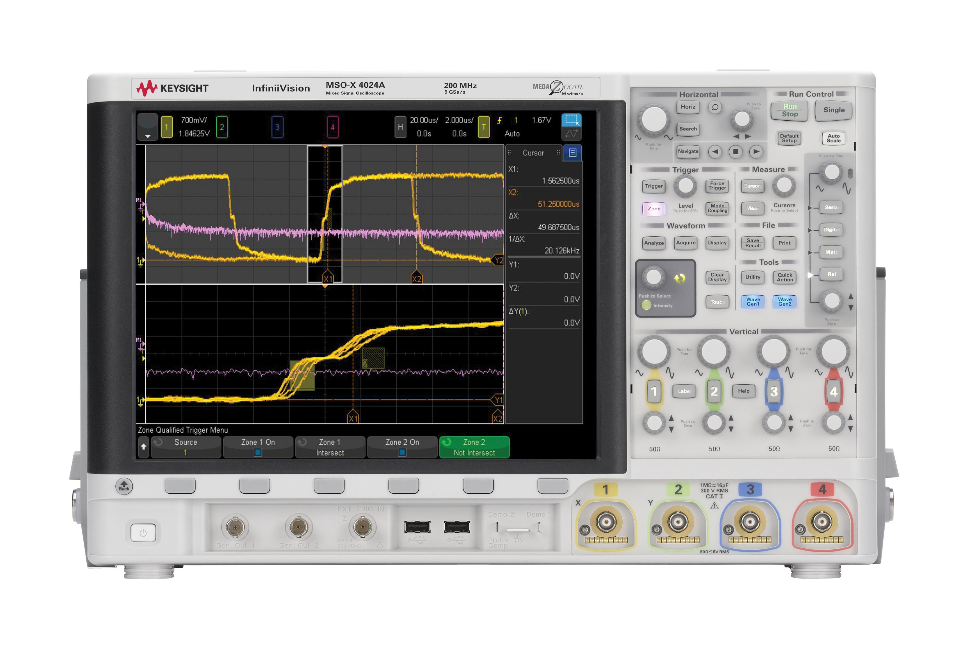 Buy Keysight InfiniiVision 4000 X-Series Oscilloscope Part Number DSOX4024A Online
