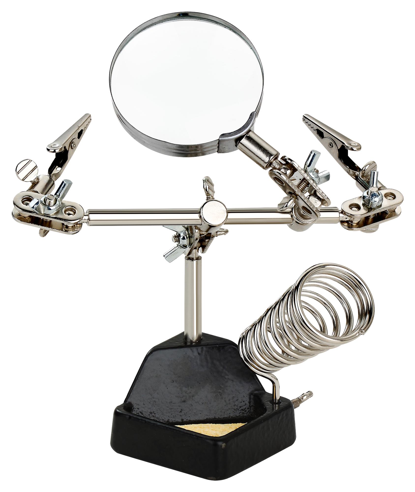 Duratool DT000001 – Reliable Soldering and Welding Clamp with Magnifier for Industrial Applications