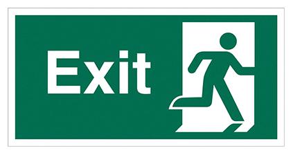 DuratooL Series Exit Sign: DT000225