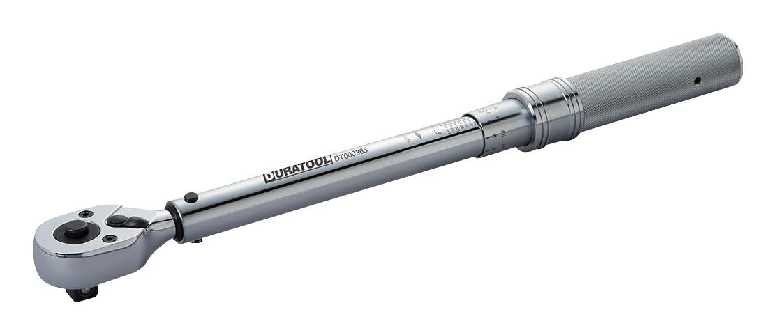 DURATOOL Series Adjustable Torque Wrench: DT000365