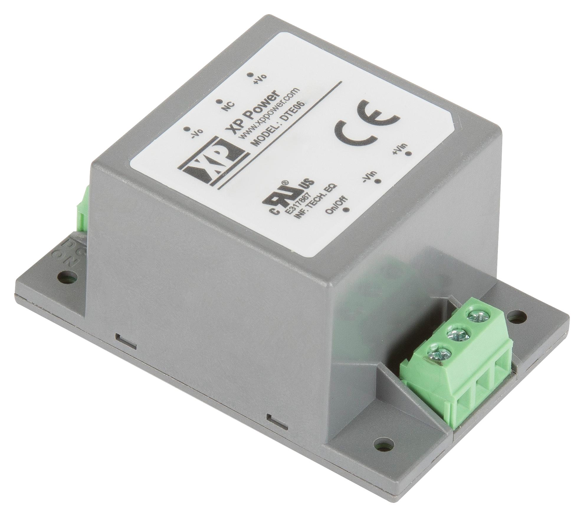 Buy XP Power DTEO6 Series DTE0624S24 Power Converter Part Number DTE0624S24 Online