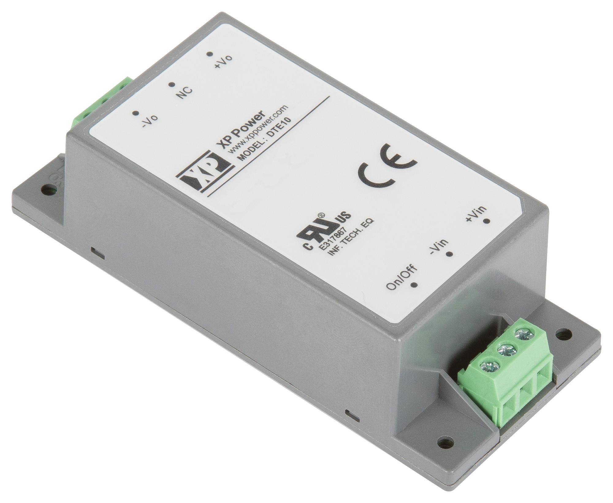 XP Power Series DTE Series DC-DC Converter: DTE1024D15
