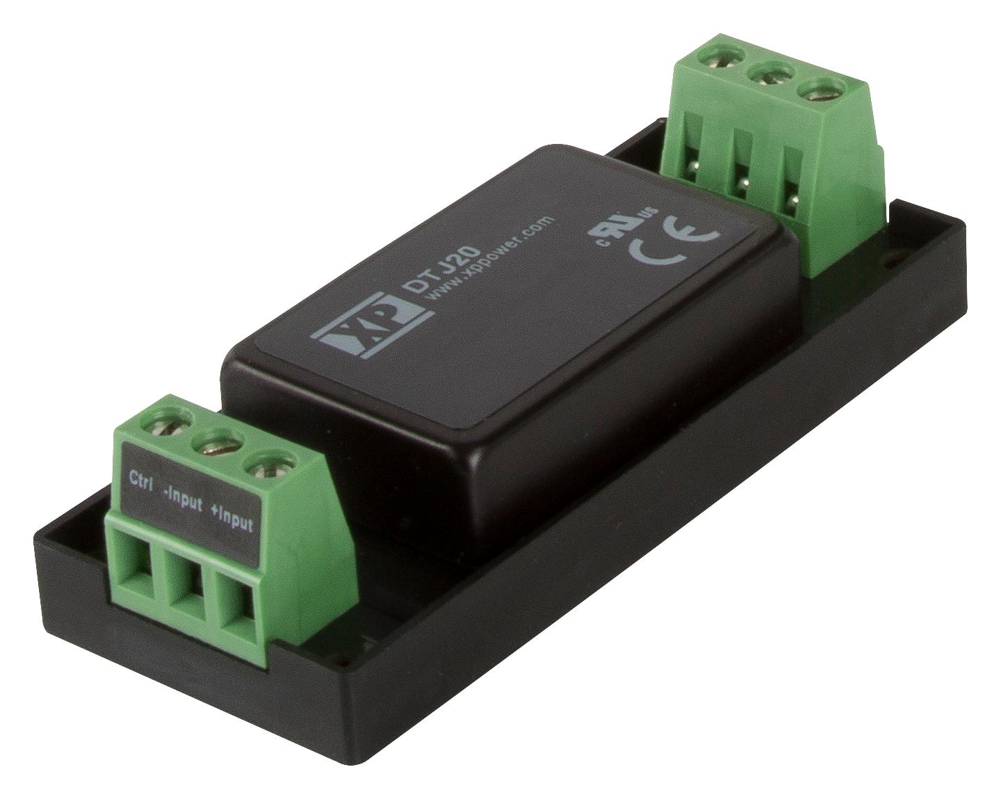 XP Power DTJ20U– Reliable Chassis Mount DC-DC Converter for Industrial Applications