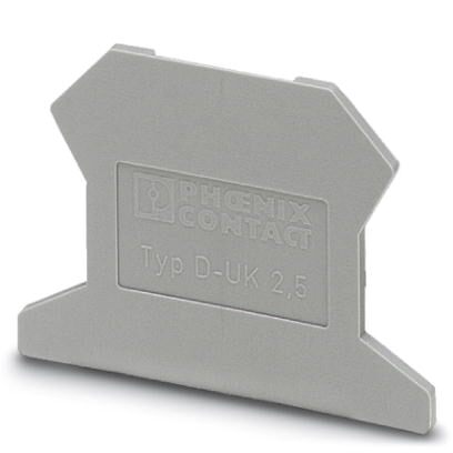 D-UK 2,5 PHOENIX CONTACT End Cover | myMectronic